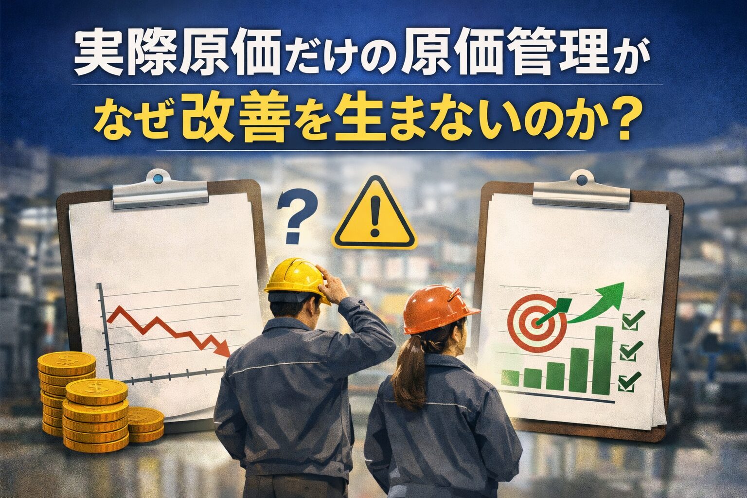 実際原価と標準原価の違いと標準原価の重要性